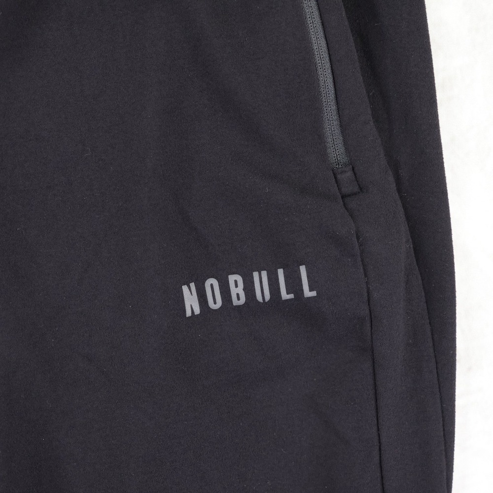 NOBULL Jogger Pants Mens Medium Black 28" Inseam Tapered Training Sweatpants - Picture 4 of 12